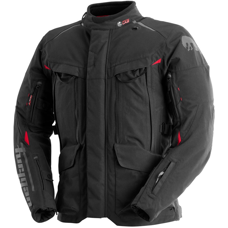 Мотоциклетно яке Furygan CHALLENGER 3C PRIMALOFT® черно-червено
