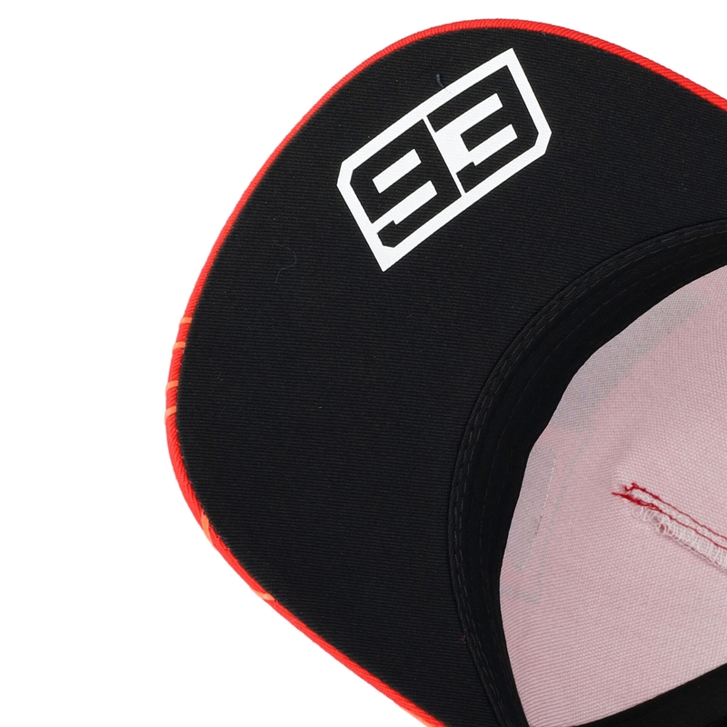 Шапка Ducati Corse Marc Marquez 93 Box Logo черно-червена