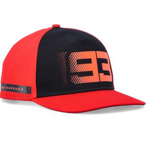 Шапка Ducati Marc Marquez Mid Visor Pixelled 93 черно-червена