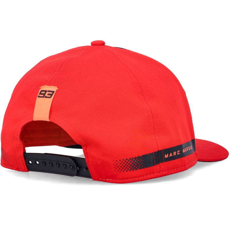 Шапка Ducati Marc Marquez Mid Visor Pixelled 93 черно-червена