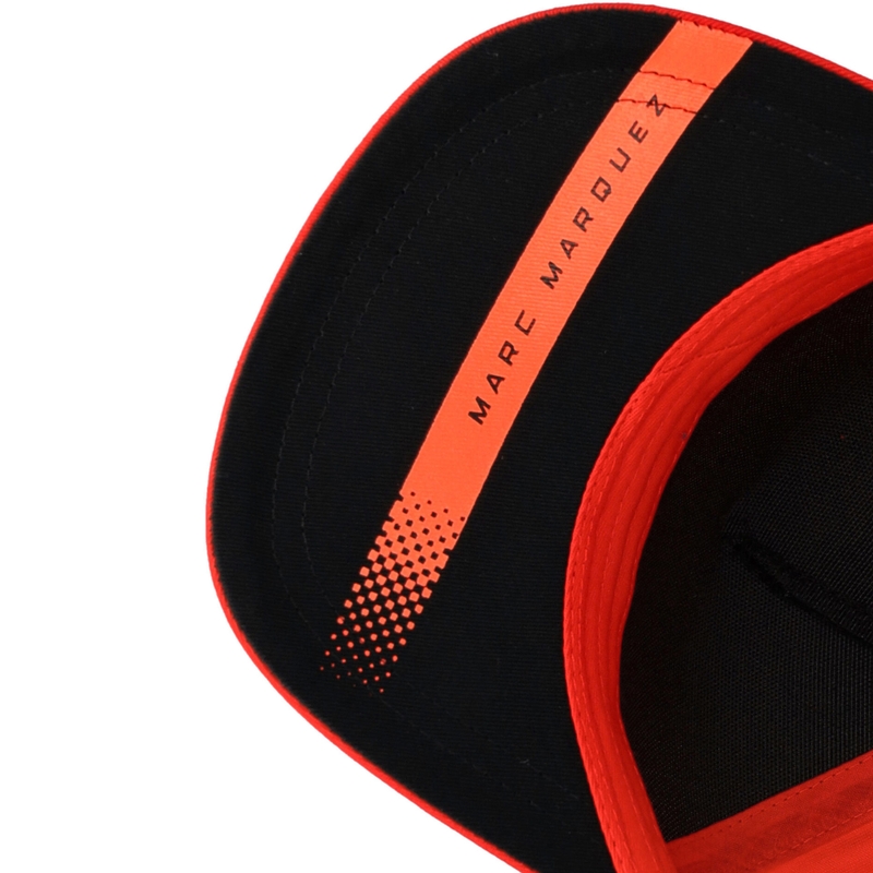 Шапка Ducati Marc Marquez Mid Visor Pixelled 93 черно-червена