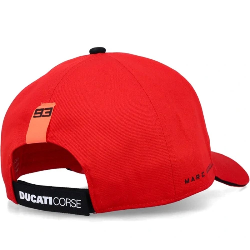 Червена шапка Ducati Corse Marc Marques Big 93
