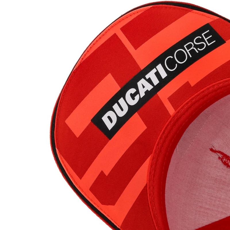 Червена шапка Ducati Corse Marc Marques Big 93