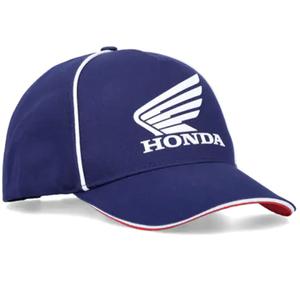 Бейзболна шапка Honda Racing бяло крило синьо