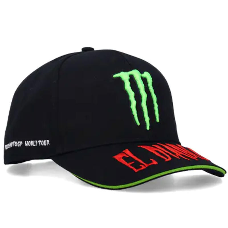 Шапка Monster Fabio Quartararo World Tour, черна