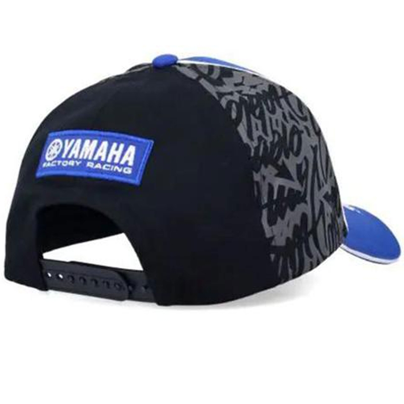 Бейзболна шапка Yamaha Fabio Quartararo синьо-черна