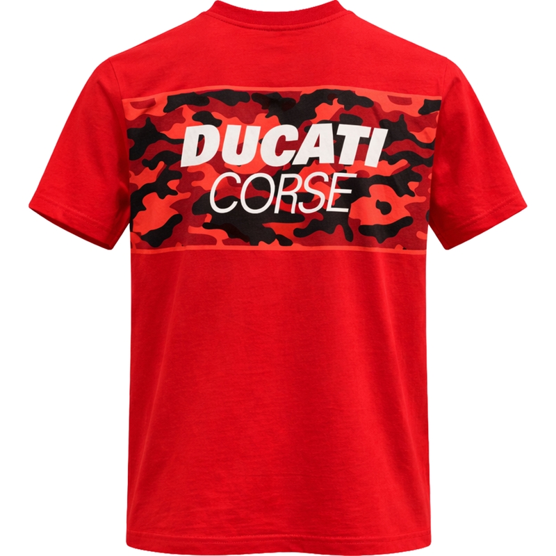 Тениска Ducati Corse CAMU червена