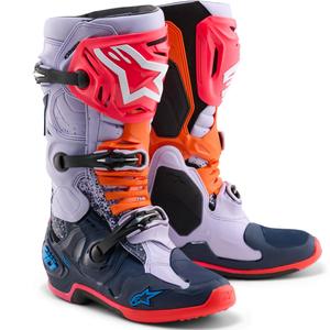 Мотокрос ботуши Alpinestars TECH 10 Limited Edition Records, черни