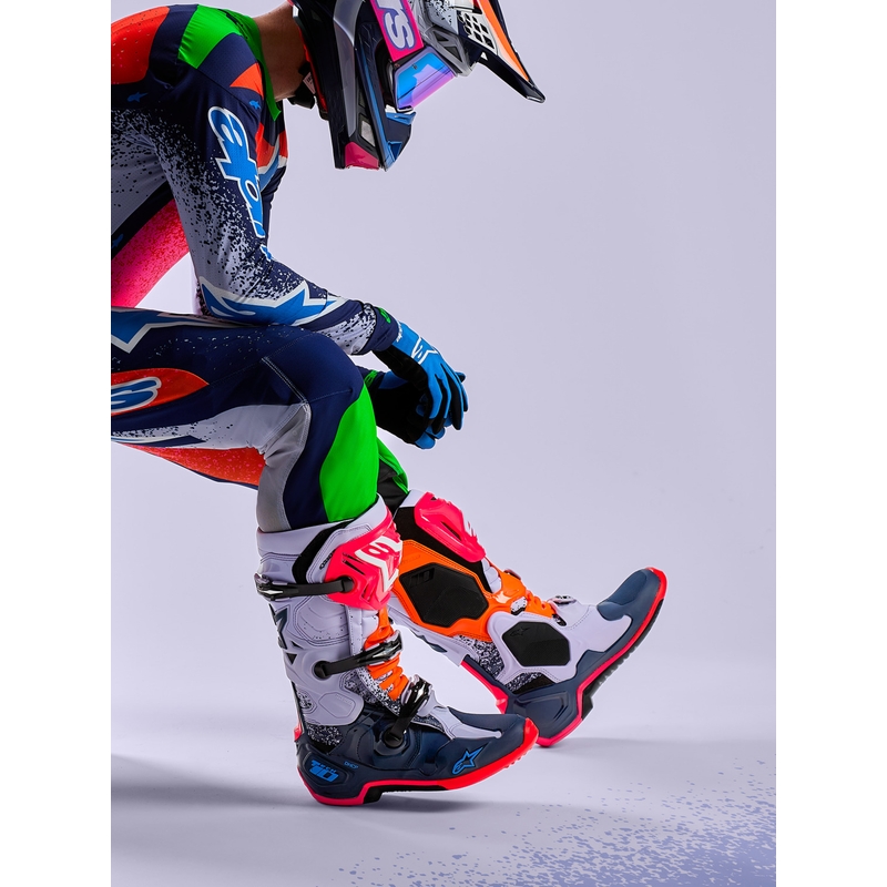 Мотокрос ботуши Alpinestars TECH 10 Limited Edition Records, черни