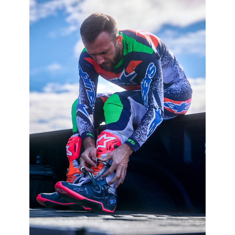 Мотокрос ботуши Alpinestars TECH 10 Limited Edition Records, черни