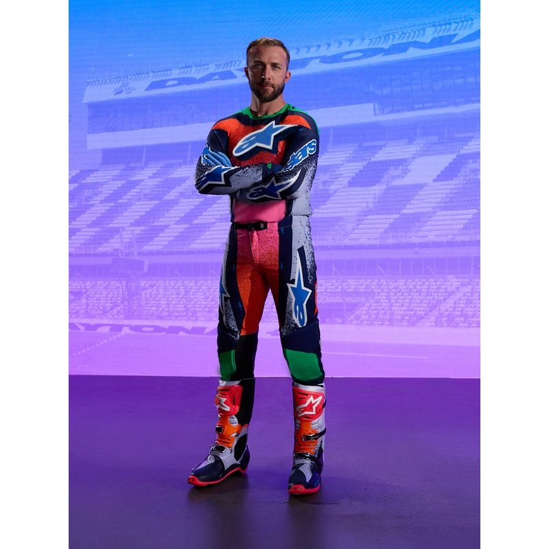 Мотокрос ботуши Alpinestars TECH 10 Limited Edition Records, черни