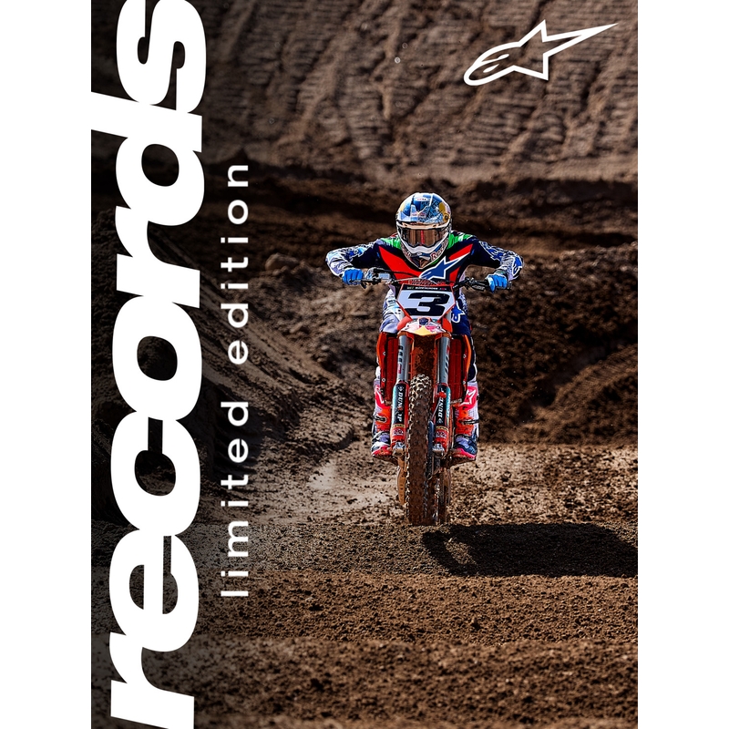 Мотокрос ботуши Alpinestars TECH 10 Limited Edition Records, черни