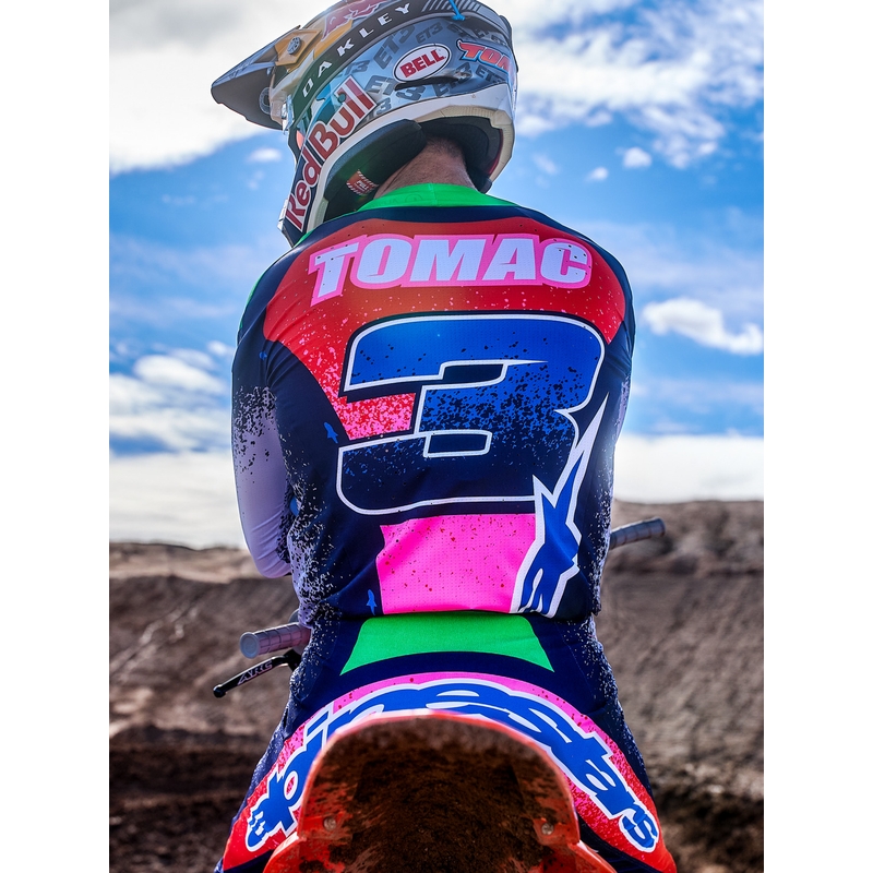 Мотокрос фланелка Alpinestars Supertech Limited Edition Records - сива