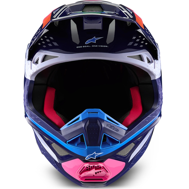 Мотокрос каска Alpinestars Supertech S-M10 Limited Edition Records, сива