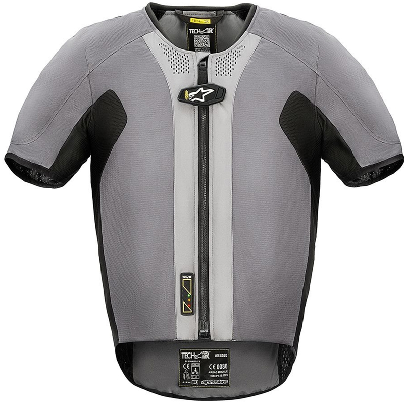 Жилетка с въздушна възглавница Alpinestars TECH-AIR®5 V2, сиво-черна