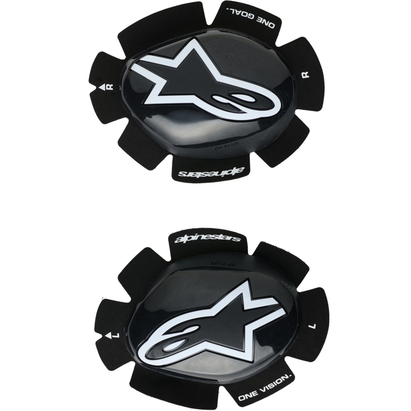 Плъзгачи Alpinestars GP Plus, 2 броя, черно-бели
