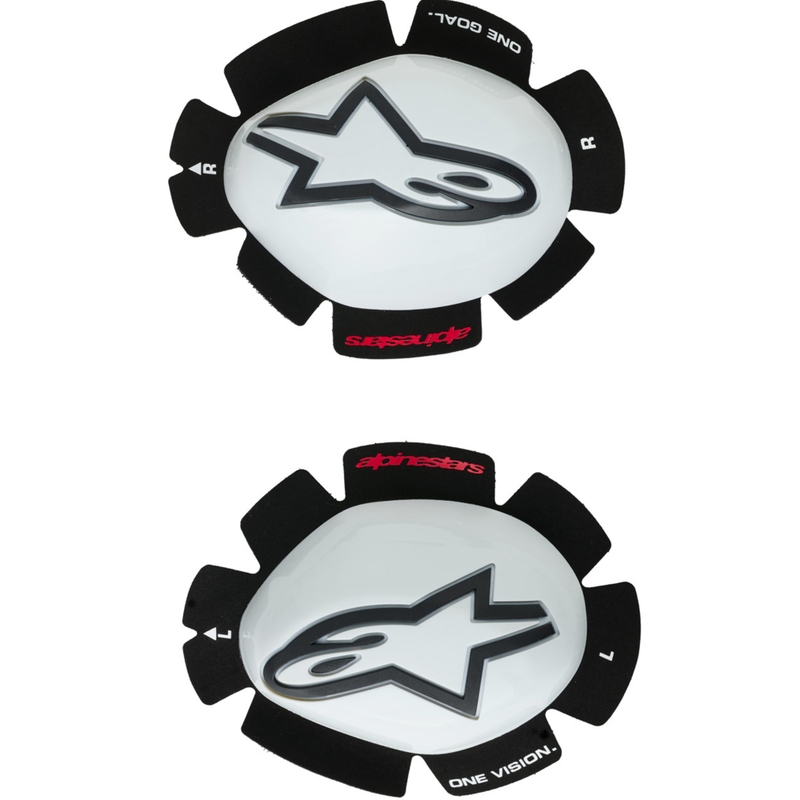 Наколенки Alpinestars GP Tech, бяло-черни