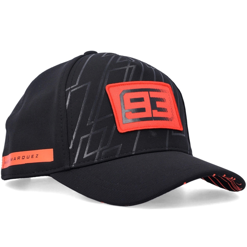 Техническа бейзболна шапка Ducati Marc Marquez 93 Patch черна