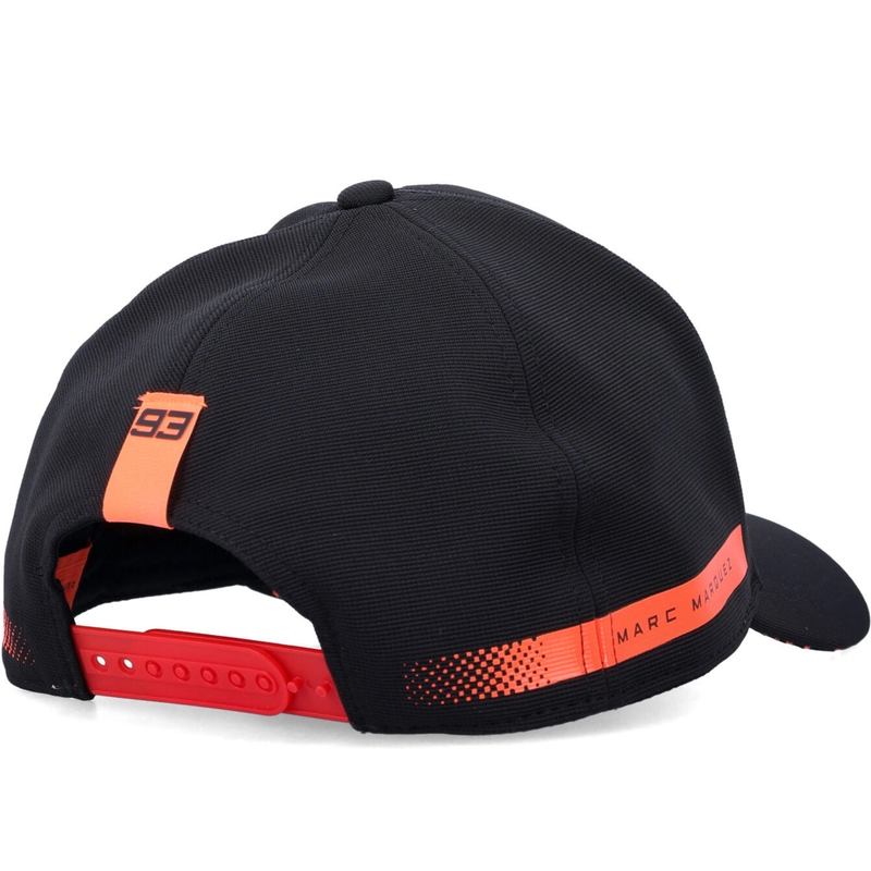 Техническа бейзболна шапка Ducati Marc Marquez 93 Patch черна