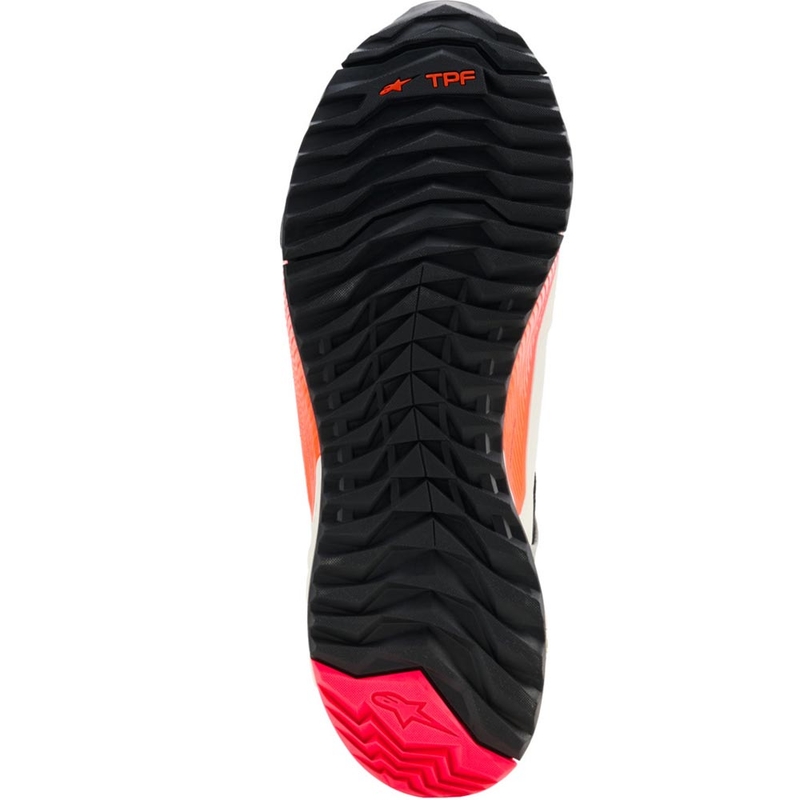 Дамски мотоциклетни ботуши Alpinestars Stella CR-X Drystar, бяло-светло сиво-черно-флуоресцентно розово