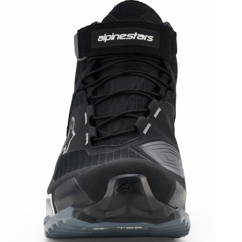 Дамски мотоциклетни ботуши Alpinestars Stella CR-X Drystar, черно-сиво-бели