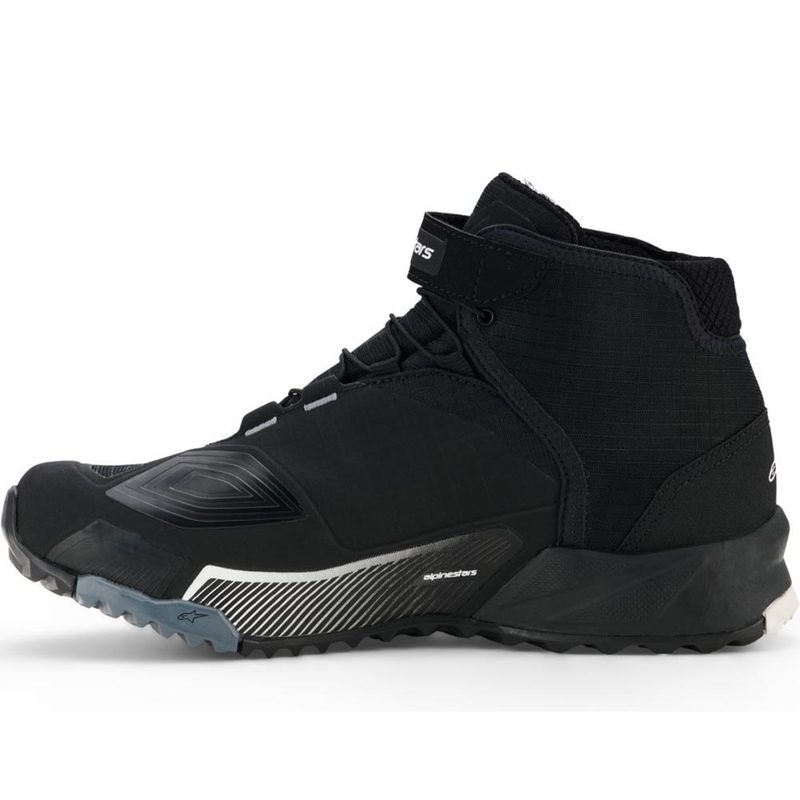 Дамски мотоциклетни ботуши Alpinestars Stella CR-X Drystar, черно-сиво-бели
