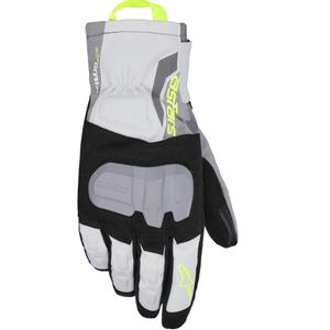 Мотоциклетни ръкавици Alpinestars XT-3 Drystar Insulated, черно-тъмносиво-светлосиво-жълто