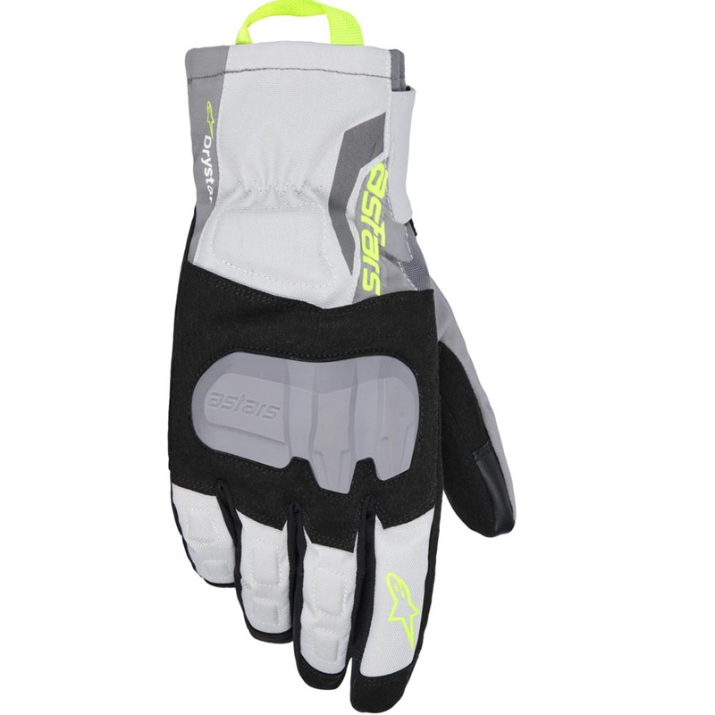 Мотоциклетни ръкавици Alpinestars XT-3 Drystar Insulated, черно-тъмносиво-светлосиво-жълто