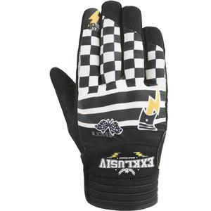 Мотоциклетни ръкавици NOX Exklusiv Airflow Tracker черно-бели