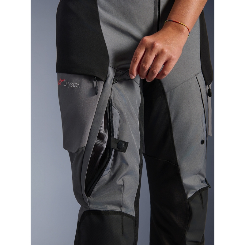 Дамски мотоциклетни панталони Alpinestars Stella Andes V4 Drystar, черно-тъмносиви