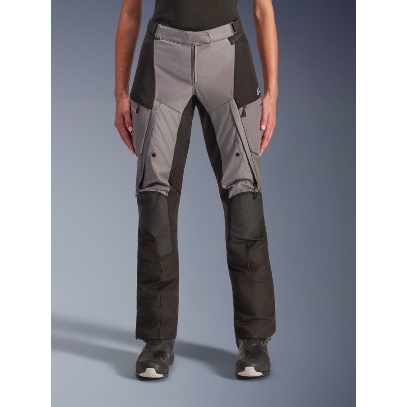 Дамски мотоциклетни панталони Alpinestars Stella Andes V4 Drystar, черно-тъмносиви