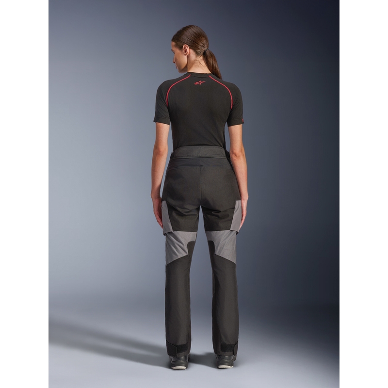 Дамски мотоциклетни панталони Alpinestars Stella Andes V4 Drystar, черно-тъмносиви