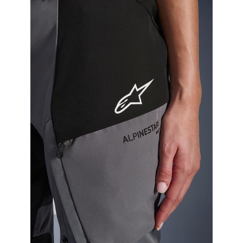Дамски мотоциклетни панталони Alpinestars Stella Andes V4 Drystar, черно-тъмносиви