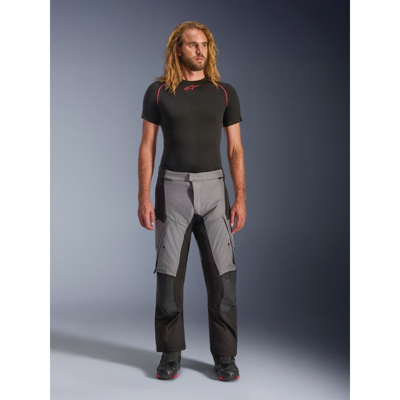 Мотоциклетни панталони Alpinestars Andes V4 Drystar черно-тъмносиво