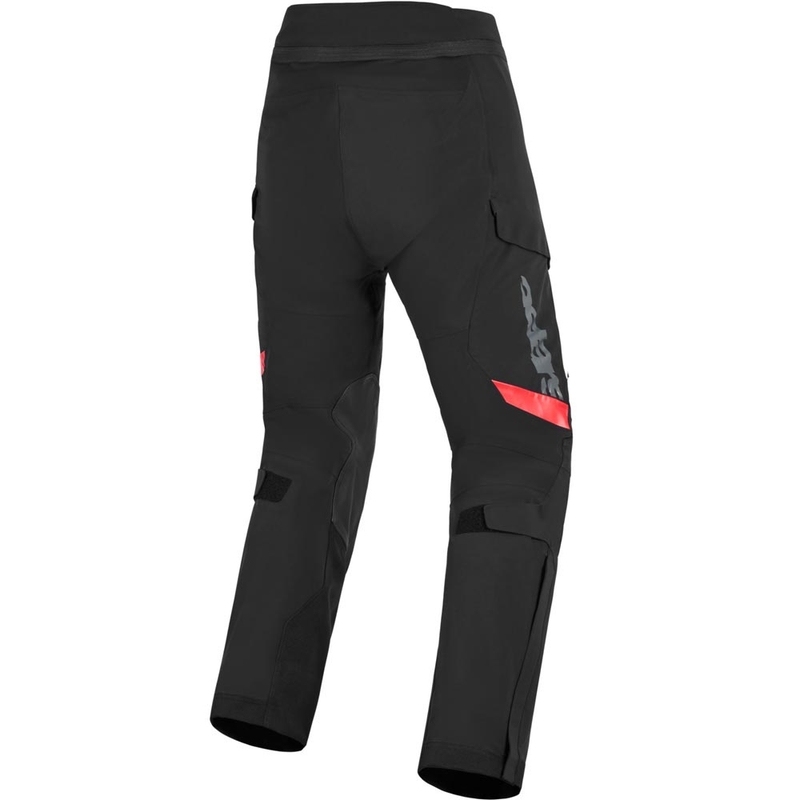 Мото панталон Alpinestars Halo PRO Drystar XF черно-тъмносиво-червено