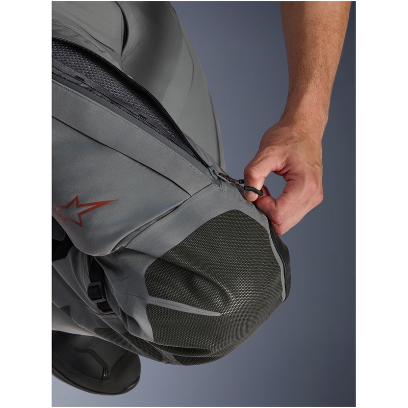 Мотоциклетни шорти Alpinestars Nazca 3L Gore-Tex PRO, тъмносиво-черни