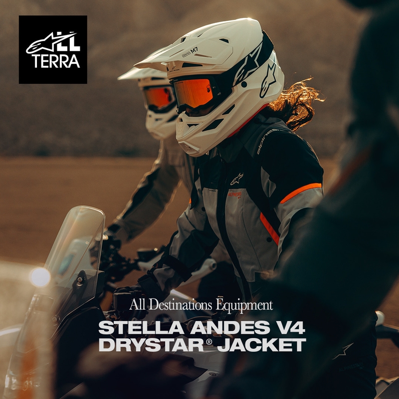 Дамско мотоциклетно яке Alpinestars Stella Andes V4 Drystar, тъмносиво-светлосиво-черно-червено