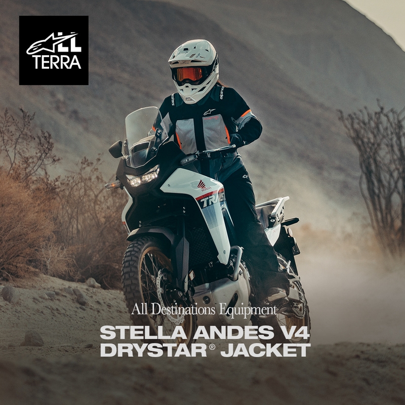 Дамско мотоциклетно яке Alpinestars Stella Andes V4 Drystar, тъмносиво-светлосиво-черно-червено