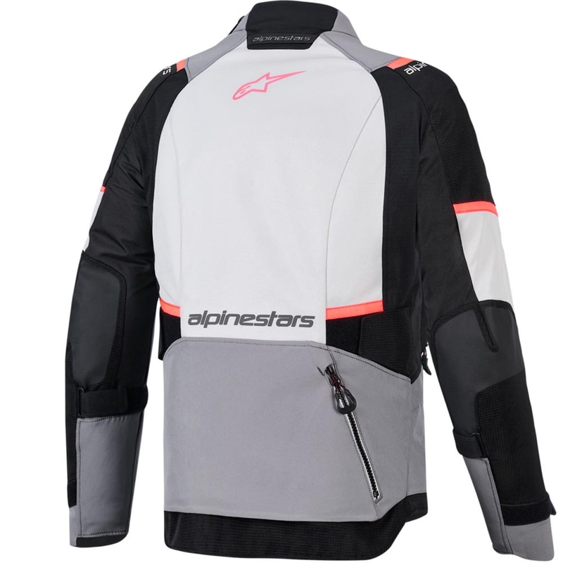 Дамско мотоциклетно яке Alpinestars Stella Andes V4 Drystar, тъмносиво-светлосиво-черно-червено