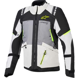 Мотоциклетно яке Alpinestars Andes V4 Drystar, тъмносиво-светлосиво-черно-флуоресцентно жълто