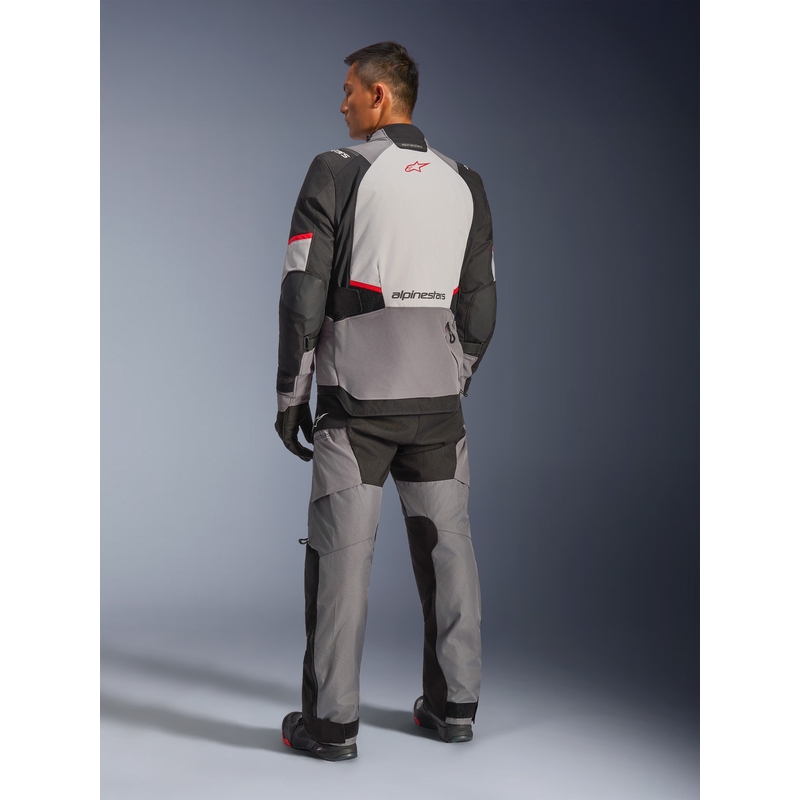 Мотоциклетно яке Alpinestars Andes V4 Drystar, тъмносиво-светлосиво-черно-червено