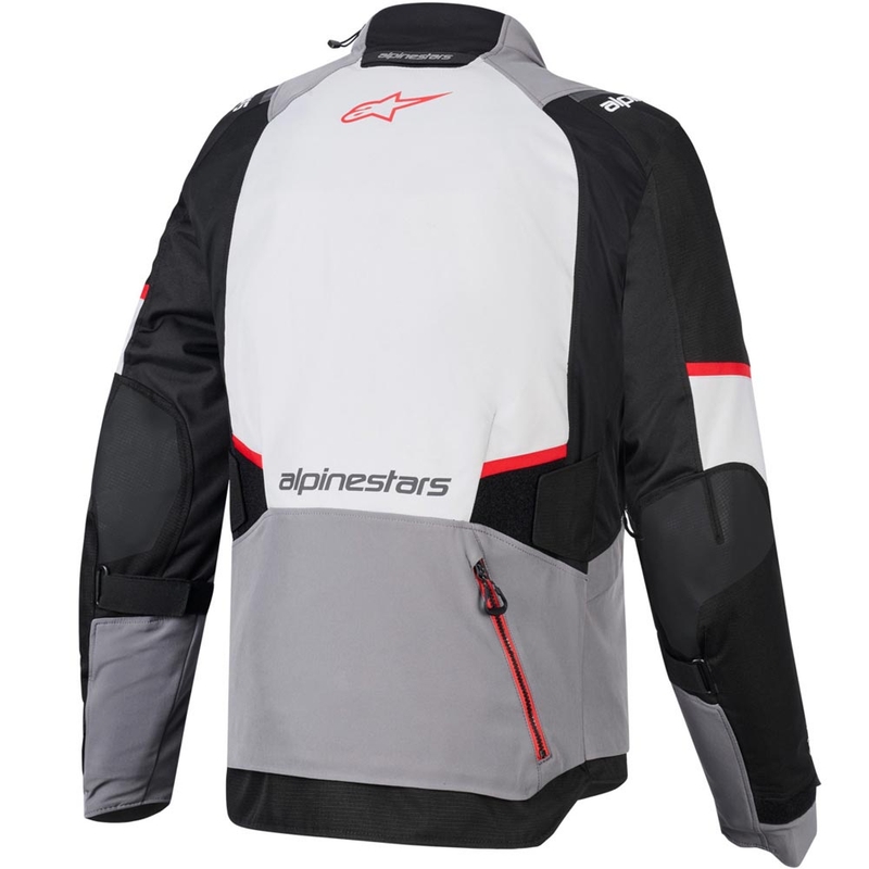 Мотоциклетно яке Alpinestars Andes V4 Drystar, тъмносиво-светлосиво-черно-червено