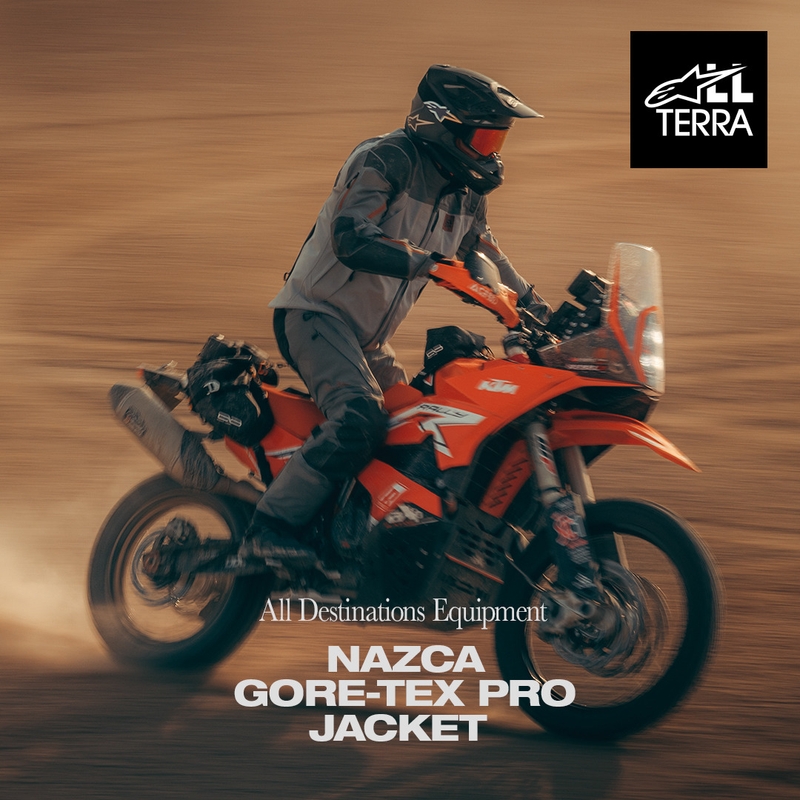 Мотоциклетно яке Alpinestars Nazca 3L Gore-Tex PRO, тъмносиво-светлосиво
