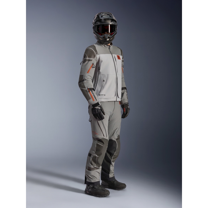 Мотоциклетно яке Alpinestars Nazca 3L Gore-Tex PRO, тъмносиво-светлосиво
