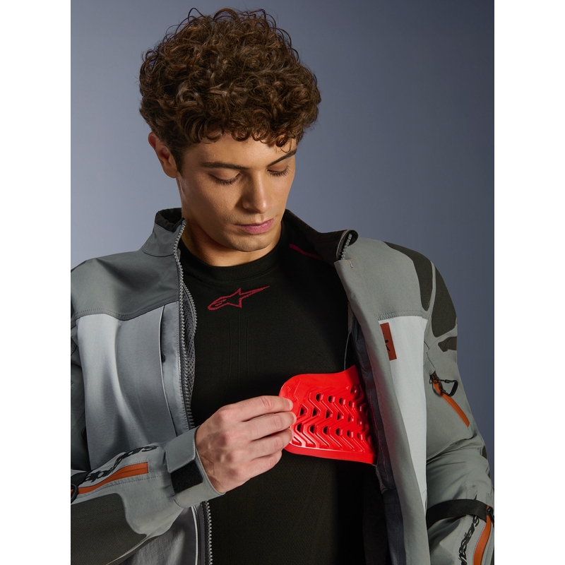 Мотоциклетно яке Alpinestars Nazca 3L Gore-Tex PRO, тъмносиво-светлосиво