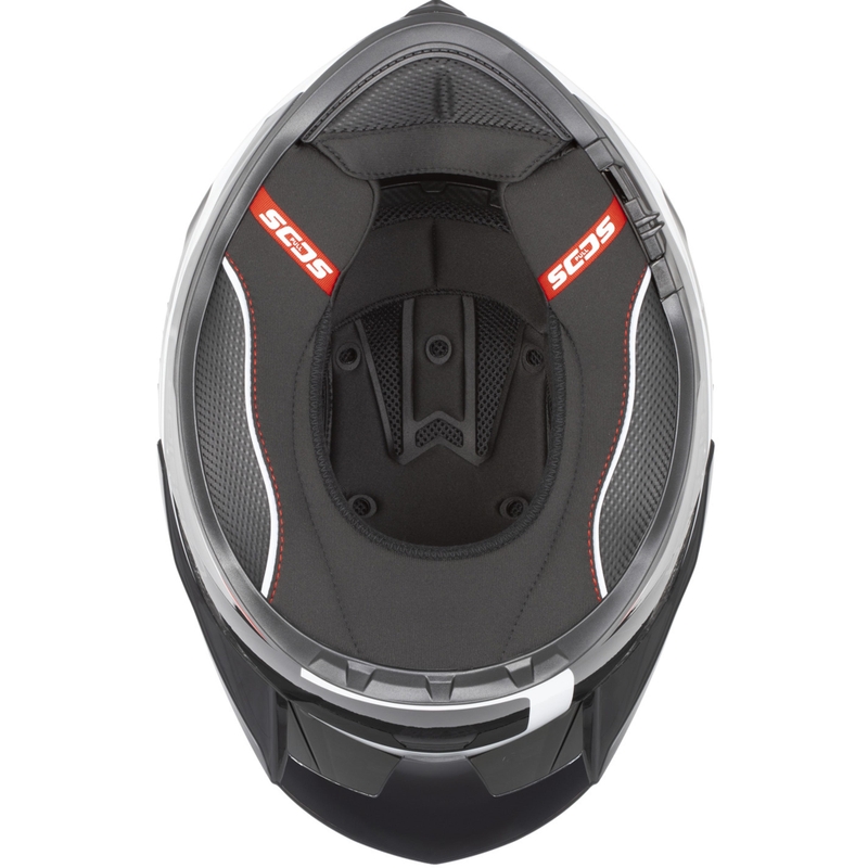 Cassida Integral GTS 2.1 Mega каска за мотоциклет с пълно лице, черно-флуоресцентно жълто-бяло