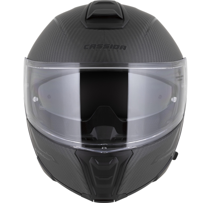 Мото каска Cassida Modulo 2.1 Plus Carbon BlackOut, матово черно