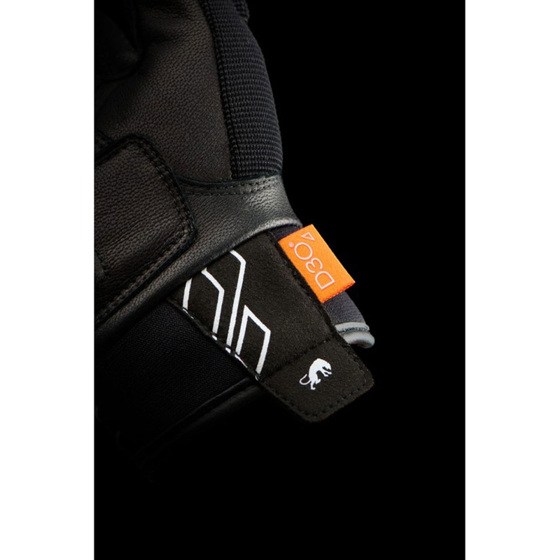 Дамски мотоциклетни ръкавици Furygan Jet Neon D3O® Evo, черно-бели
