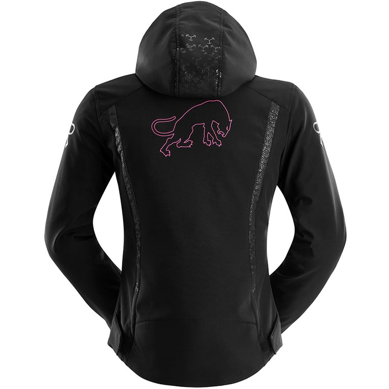 Дамско мотоциклетно яке Furygan Skye, черно-розово