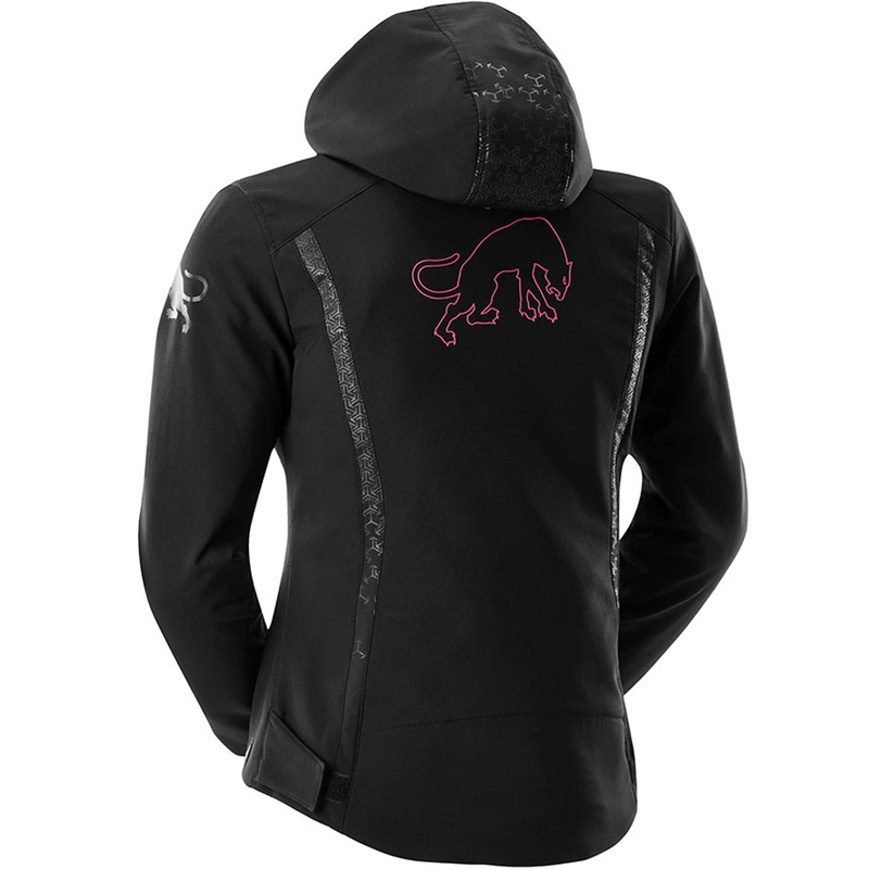 Дамско мотоциклетно яке Furygan Skye, черно-розово